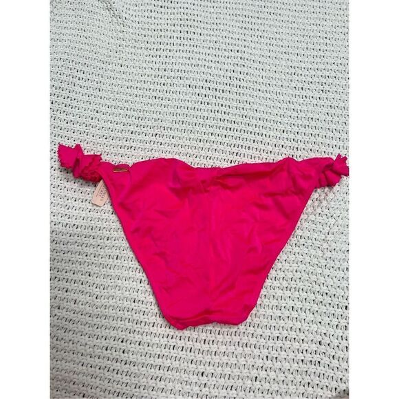 Nwt Victoria’s Secret pink bikini bottoms size large ruffle - Picture 4 of 6